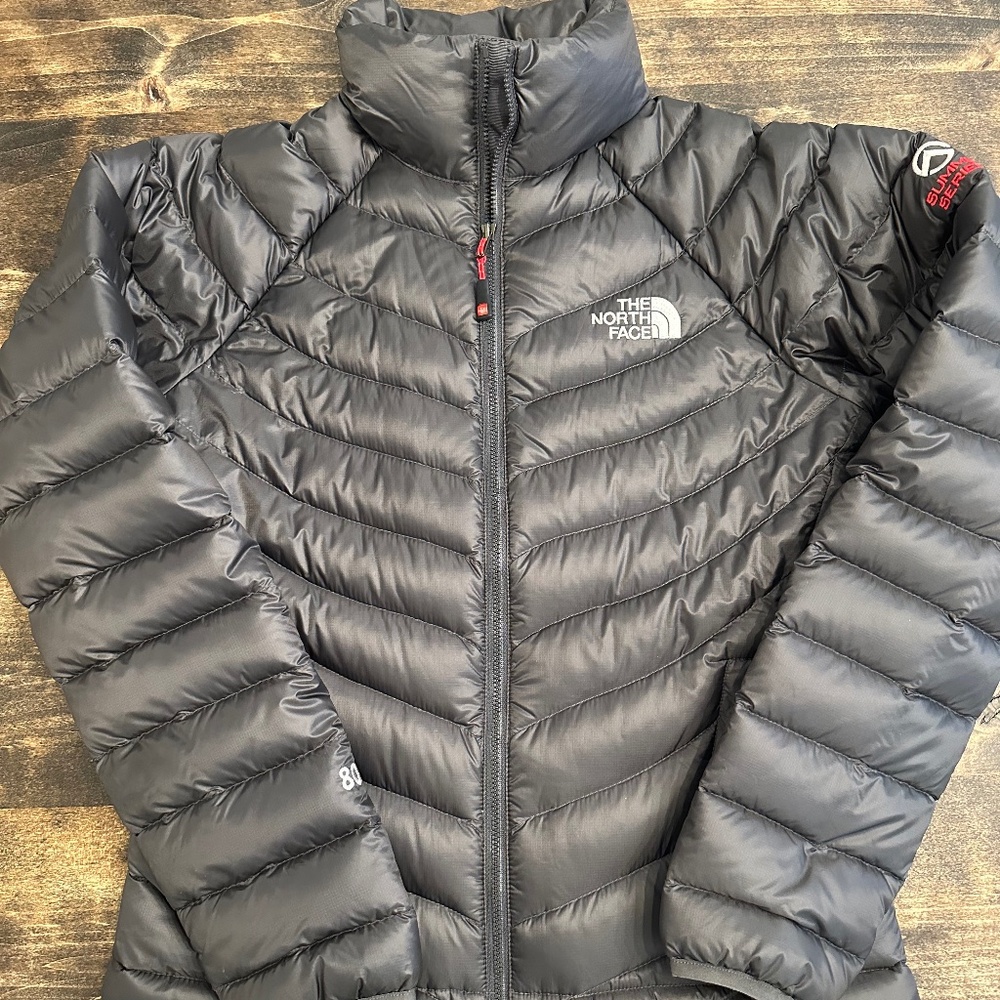 NWOT North Face Steel Gray Summit Series Down 800 Jacket, XS/TP